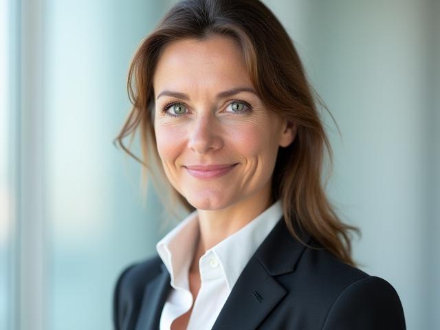 Porträt von Elena Richter, Leiterin Zollabwicklung